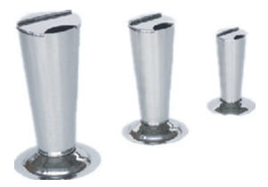 不銹鋼倒錐形鑷子筒（月牙型、方型缺口）A351-A353