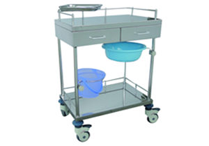 精品不銹鋼換藥車(chē)Ⅱ型B345 