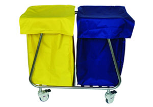 不銹鋼污物車(chē)V型B445