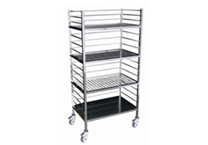 不銹鋼無(wú)菌物品運送車(chē)（網(wǎng)格）B469