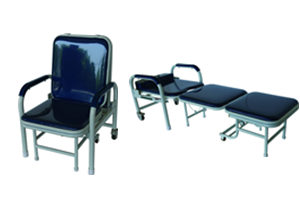 新款噴塑陪護椅C223（ABS扶手、軟包有藍色和綠色供選擇））