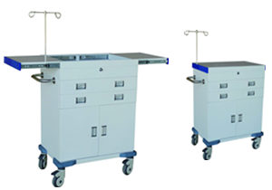 歐式平抽式搶救車(chē)E051