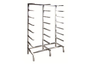 全不銹鋼網(wǎng)筐儲存架 （單列）G081、G082