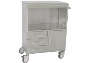 精品不銹鋼麻醉車(chē)Ⅲ型B096