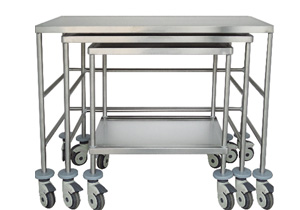 精品不銹鋼套裝器械臺B124、B126