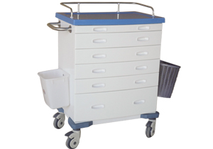 歐式圓弧臺面麻醉車(chē)E031